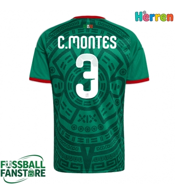 Mexiko Cesar Montes #3 Replik Heimtrikot WM 2026 Kurzarm
